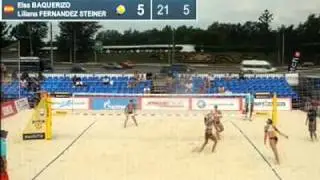 Holtwick-Semmler GER Liliana-Baquerizo ESP 0-2 (15-21, 17-21) Pool F Moscow Grand Slam 2011