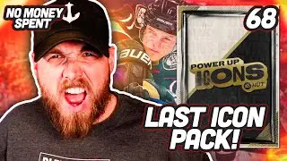 NHL 23 NO MONEY SPENT! | LAST ICON PACK! | EP 68