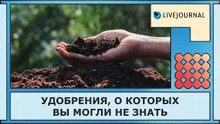 Удобрения, о которых вы могли не знать 🌱🌾