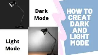 How to create dark and light mode using HTML, CSS and JAVASCRIPT 2021