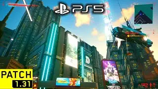 CYBERPUNK 2077 NEW UPDATE 1.31 PATCH - PS5 Gameplay Test & Performance Part 12