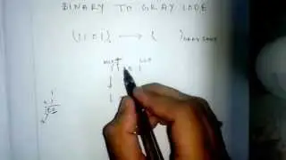 How to convert binary to gray code and vice versa