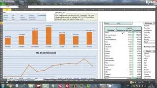 I will send you personal expense excel tracker and analyzer - Collectibles Services