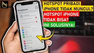 Cara Memunculkan Hotspot Pribadi (Personal Hotspot) di iPhone | Mengatasi Hotspot iPhone Tidak Bisa