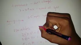 What is the difference between a constant and variable?