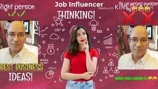 Sanjiv Kumar The true job Influencer Ya ye v wrong no hai||Supporter vs Haters||
