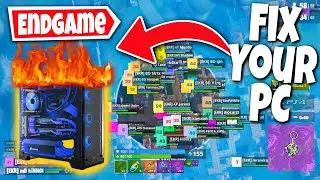 How To FIX Endgame FPS Drops/Lag in Fortnite! (Boost Performance, Best Settings, FIX FPS Spikes)