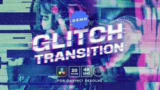 How to use the Glitch Transition Pack? (DEMO)