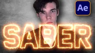 How To Make Text with Saber in After Effects