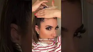 ✨New video is up ✨ #hairtutorial #hairstyle #shorthairstyles