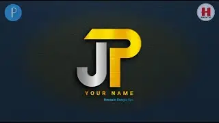 JP Logo Design || Professional logo design on Pixellab || Design by Android |