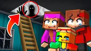 Someone is HIDING in my ATTIC on Minecraft!