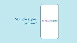 RichText Flutter Widget of the Week