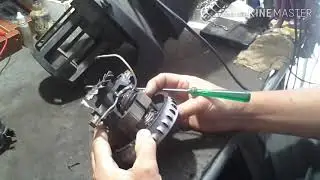 TIP ON HOW TO DISASSEMBLE THE VACUUM CLEANER MOTOR