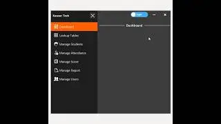 Modern Sidebar Dashboard in Java Swing | Dark & Light Theme | Responsive & Scrollable UI