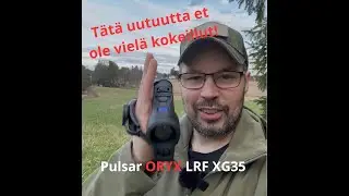 Tätä lämpökameraa et ole vielä testannut! Pulsar ORYX LRF XG35 - Metsästäjälle - Metsästys