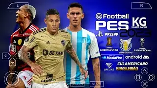 Saiu Pes 2023 PPSSPP Sul-Americano Com Faces Realistas e Narração Brasileira