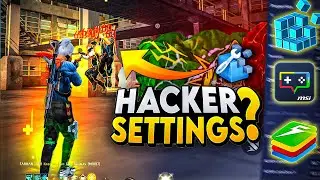SECRET SETTINGS : TO GET 99% Headshots I Bluestacks 5 I Msi 5 (4K)