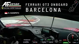 Barcelona 2023 Onboard - Ferrari 488 GT3 Evo