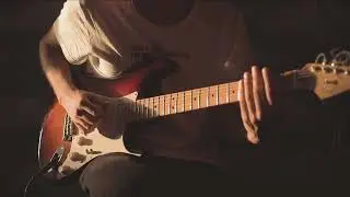 playing blues on stratocaster