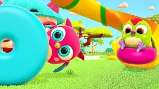 Развивающие мультики для малышей Совенок Хоп Хоп. Новая серия - Улитка пирамидка