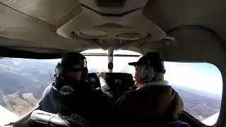 Horseshoe Curve from the sky, with ATC audio.