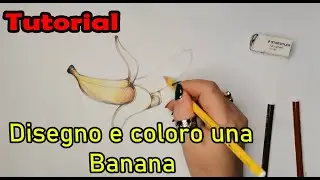 How to Draw and Color a Banana Tutorial