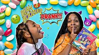 She will never forget this prank 😈: Bean Boozled Chaos 🤢 - Who know who the best 🤔.