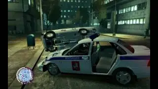 GTA4 EFLC Lada priora  ДПС и ВАЗ 2105 Милиция ДПС