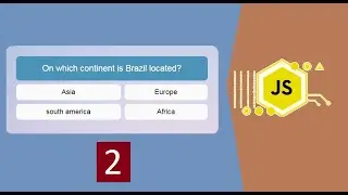 project using javascript & Answering questions (part 2)