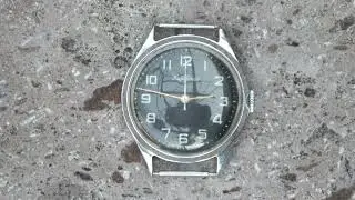 Vintage Poljot KIROVSKIE 1 MChz-Kirova 17 Jewels USSR Russian Soviet Military Mechanical Wristwatch.