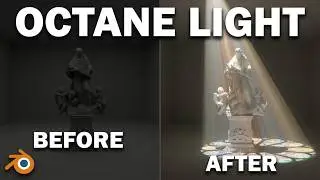 Blender Octane Volumetric Light