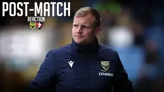 REACTION Liam Manning as Oxford beat Cheltenham