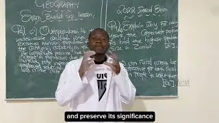 ECZ Geography 2022 Exam // Exam Preparation
