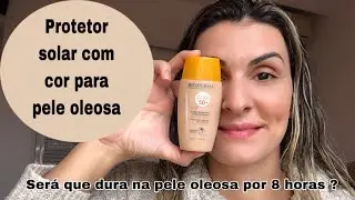 PROTETOR SOLAR COM COR PARA PELE OLEOSA, SERÁ QUE SEGURA A OLEOSIDADE ? / BIODERMA NUDE TOUCH