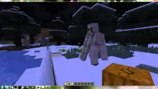 как сделать голема и снеговика в minecraft
