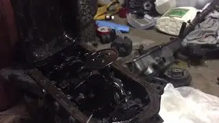 Девятка за 12000 рублей. Ремонт мотора.