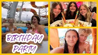 MY 13TH BIRTHDAY PARTY CELEBRATION! WATERPARK FUNSIES! EMMA AND ELLIE