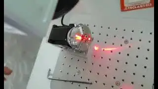 how to install fiber laser marking machine Rotary working stepsInner ring