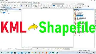 How to convert KML to shapefile in arcgis