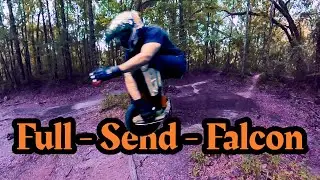 The Begode Falcon vs the jump park !!! A small beginner wheel with wings and springs !!!