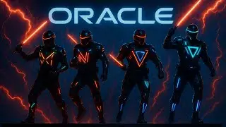 LED Tron Dance Performance with Visual LED Poi | Custom Light Show