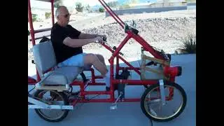 American Speedster PVC 4 wheel bicycle.MOV