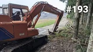 The old canal is CLOGGED! RESCUE on the road 🚜🛣️ | My house in the Italian mountains
