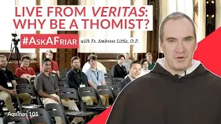 Why Be a Thomist? LIVE from the VERITAS Conference! #AskAFriar (Aquinas 101)