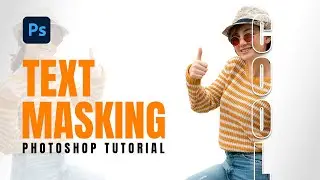 How to create Text Masking Effect in Photoshop