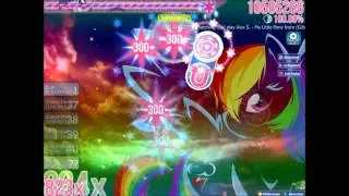 osu! - My Little pony intro (Glitch Remix)