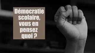Micro-trottoir - La démocratie scolaire, vous en pensez quoi ?