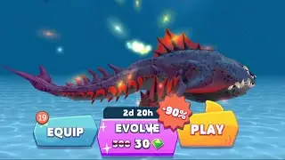 NEW EVIL ABYSSHARK UNLOCKED AND EVIL ABYSSHARK GAMEPLAY (NEW 2025) - Hungry Shark Evolution