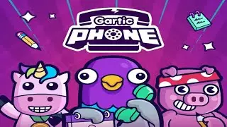 Gartic Phone for the first time with my bestie!